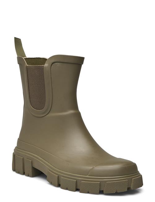 Se Rain Boots - Mid Height With E ANGULUS Khaki ved Booztlet