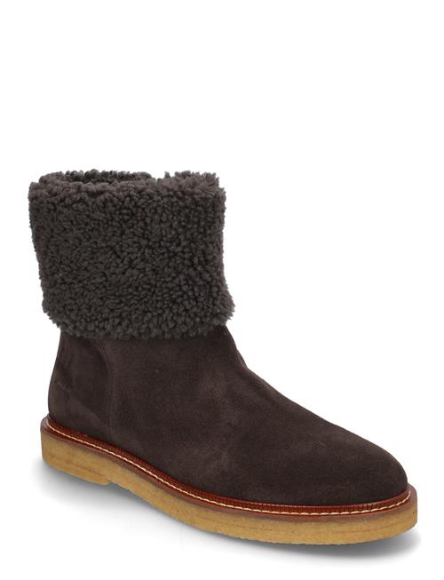 Se Boots - Flat ANGULUS Brown ved Booztlet