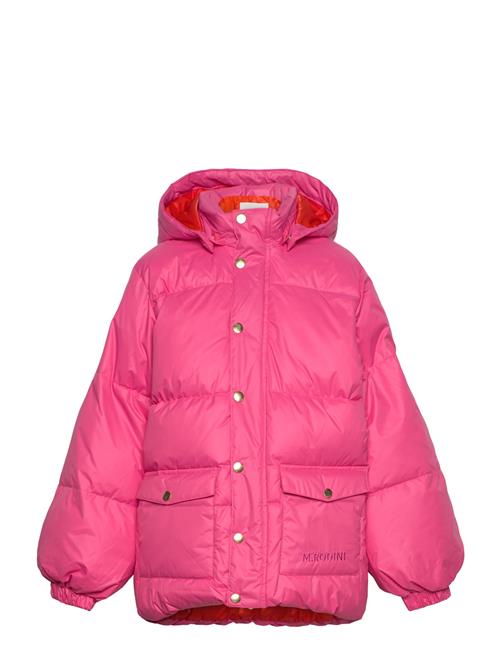 Heavy Hooded Puffer Jacket Mini Rodini Pink