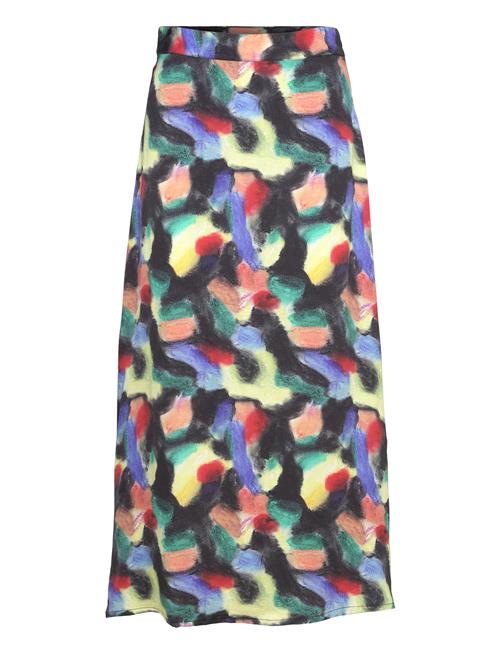 Fantasy World Printed Asymmetric Midi Skirt Bobo Choses Patterned