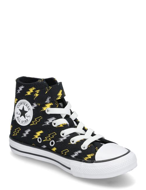 Ctas 1V Hi Black/Golden Wren/Ghost Town Converse Patterned