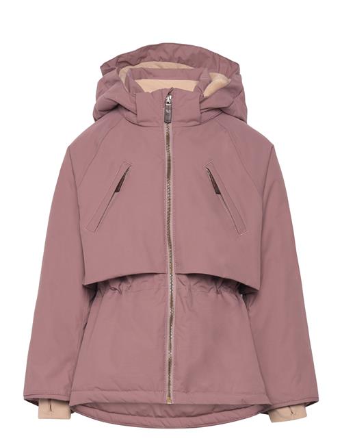 Matalgeana Fleece Lined Winter Jacket. Grs MINI A TURE Pink