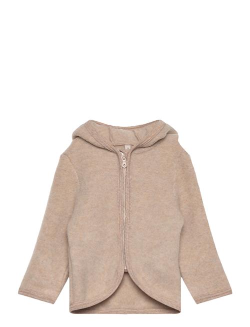 Jacket Ears Wool Fleece Huttelihut Beige