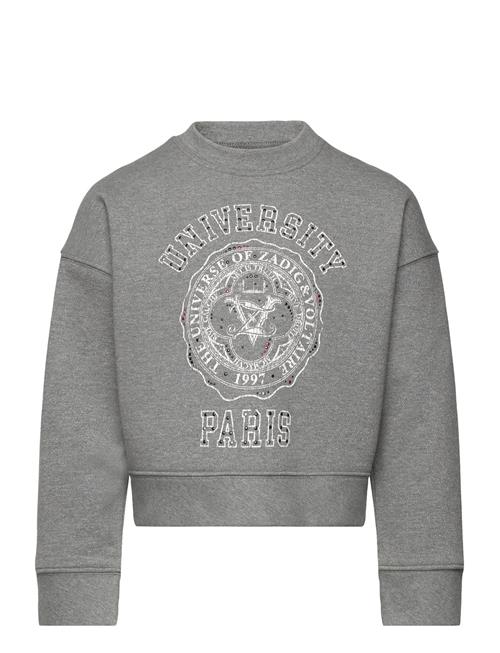 Sweatshirt Zadig & Voltaire Kids Grey