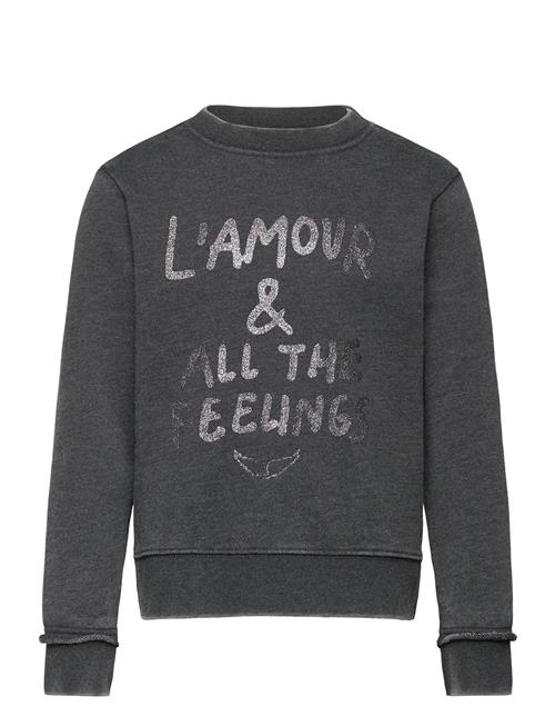 Sweatshirt Zadig & Voltaire Kids Grey