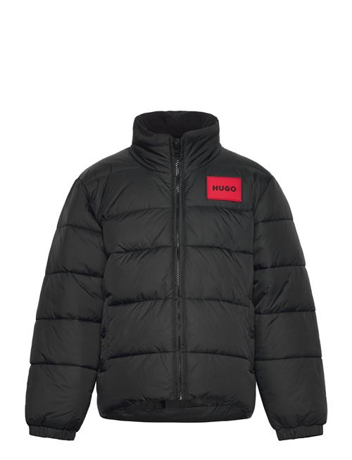 Puffer Jacket Hugo Kids Black