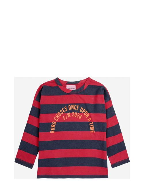 Bobo Circle Stripes T-Shirt Bobo Choses Red