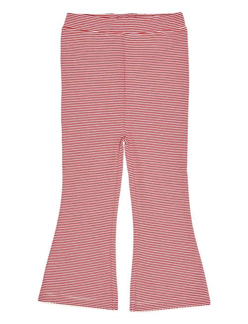 Striped Flare Pant Copenhagen Colors Red