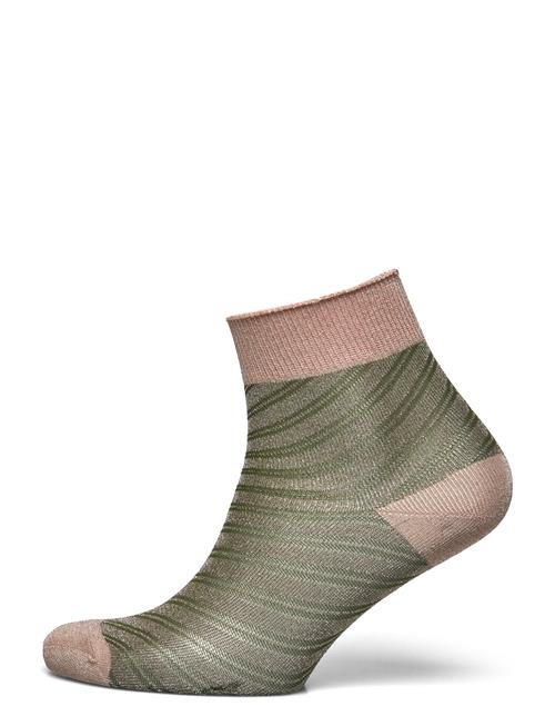 Elisa Glimmer Short Socks Mp Denmark Khaki