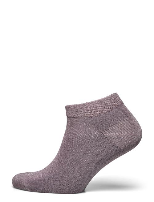 Zoe Glitter Sneaker Socks Mp Denmark Purple