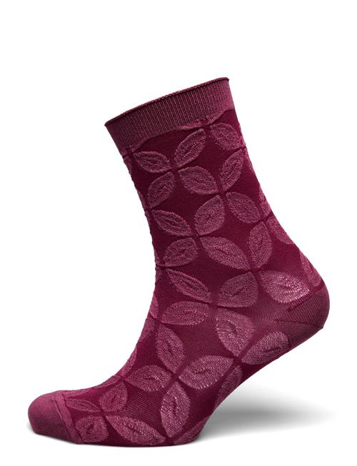 Juliane Socks Mp Denmark Burgundy