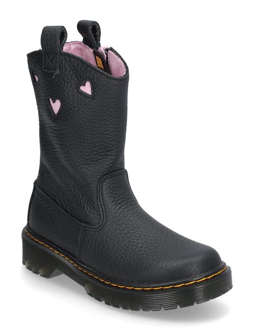 Bex Heart P-O Boot Junior Dr. Martens Black