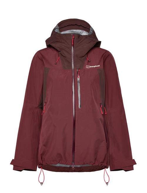 Se Bg W Ridge-Seeker Gtx Jkt Dkred-Brn Berghaus Burgundy ved Booztlet