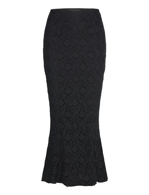 Lace Midi Skirt ROTATE Birger Christensen Black