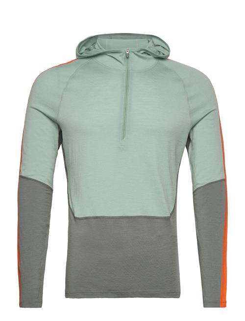 M Mer 200 S Bula Ls Half Zip Hood Icebreaker Green