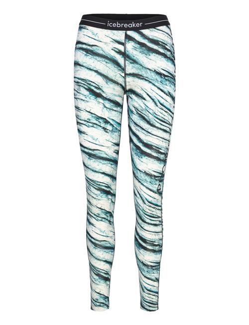 W Mer 200 Oasis Leggings Pow Aop Icebreaker Patterned