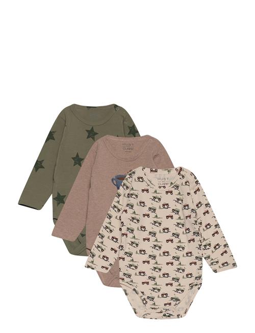 Hcbertram - Bodysuit 3-Pack Hust & Claire Khaki