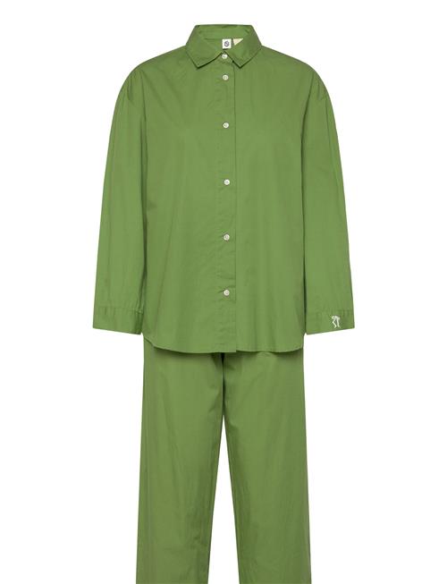 Aura Pyjamas Set Becksöndergaard Green