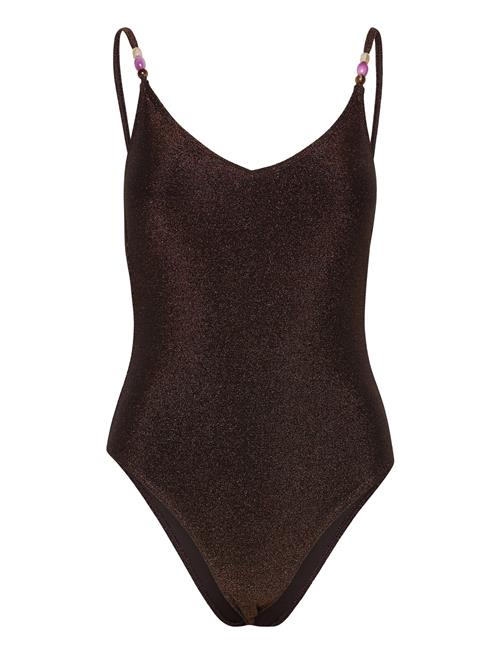 Beam Bea Swimsuit Becksöndergaard Brown