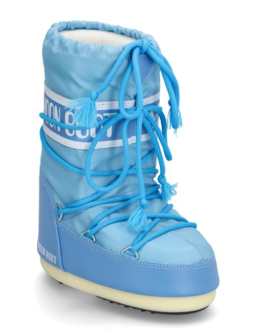 Mb Icon Nylon Moon Boot Blue