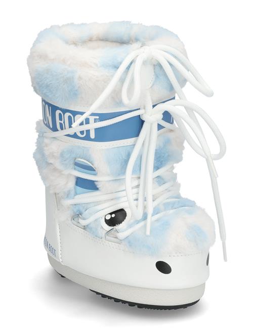 Mb Icon Yeti Faux Fur Moon Boot Blue