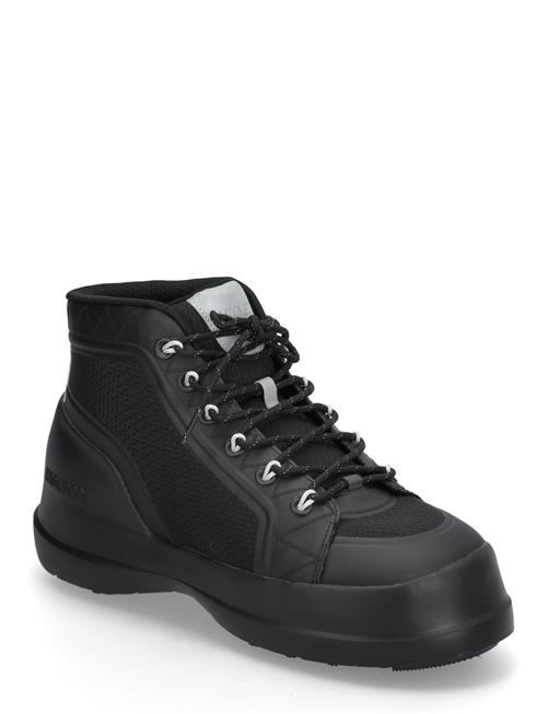 Mb Luna Trek Mid Nylon Moon Boot Black