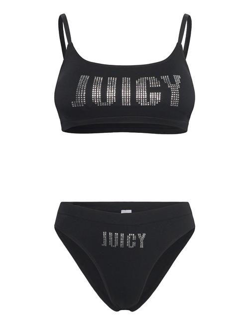 Juicy Slogan Bralette Juicy Couture Black