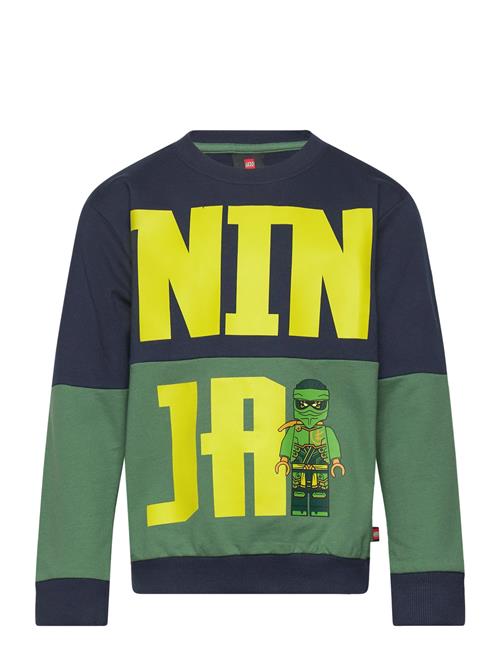 Se Lwsaku 106 - Sweatshirt LEGO Kidswear Green ved Booztlet