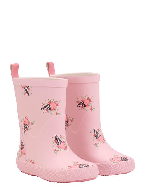 Wellies W. Aop CeLaVi Pink