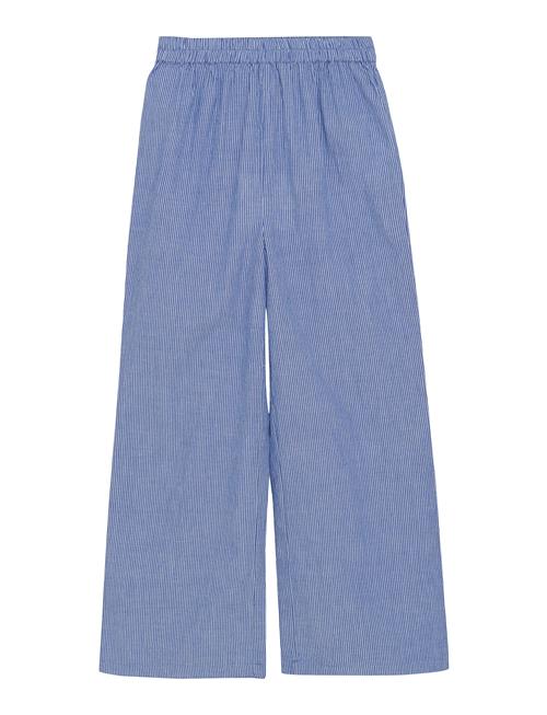 Pants Woven Stripe Creamie Blue