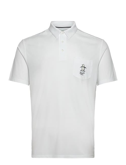 Ss Graphic Oxford Polo Original Penguin Golf White