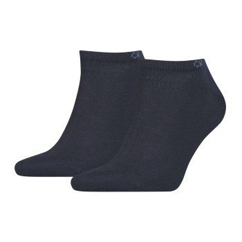 Calvin Klein Legwear Calvin Klein Strømper 2P Men Sneaker Socks Marineblå Str 43/46 Herre