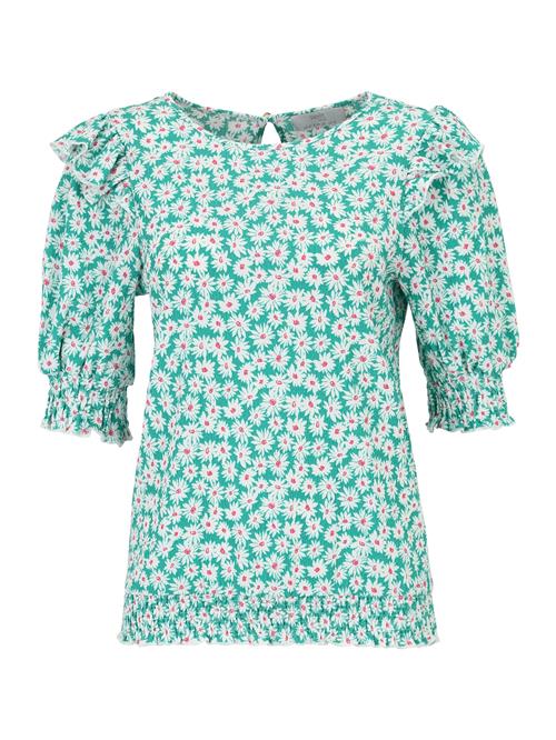 Wallis Petite Bluse  jade / pink / hvid