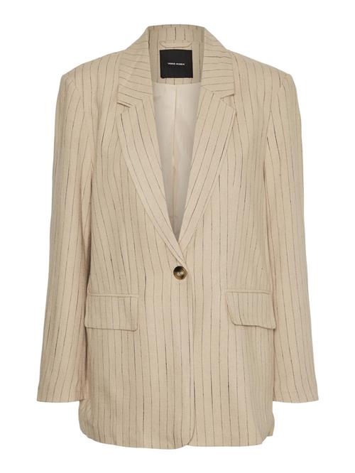 Se VERO MODA Blazer  creme / brun ved About You