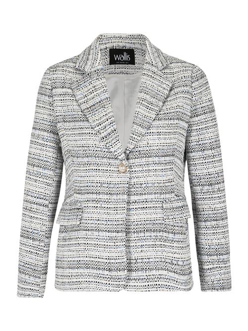 Wallis Petite Blazer  røgblå / grå / sort / offwhite