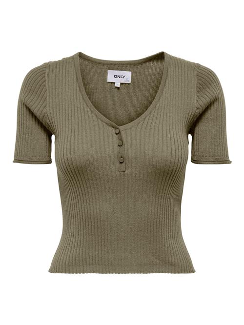 Se ONLY Pullover 'ALANA'  khaki ved About You