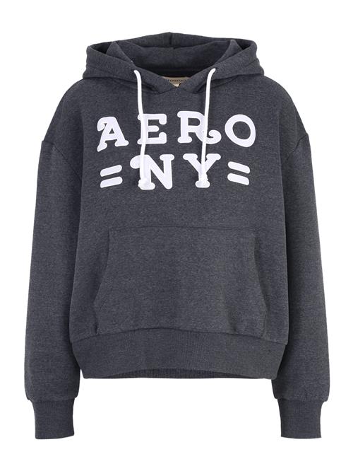 AÉROPOSTALE Sweatshirt  lilla / sort / hvid