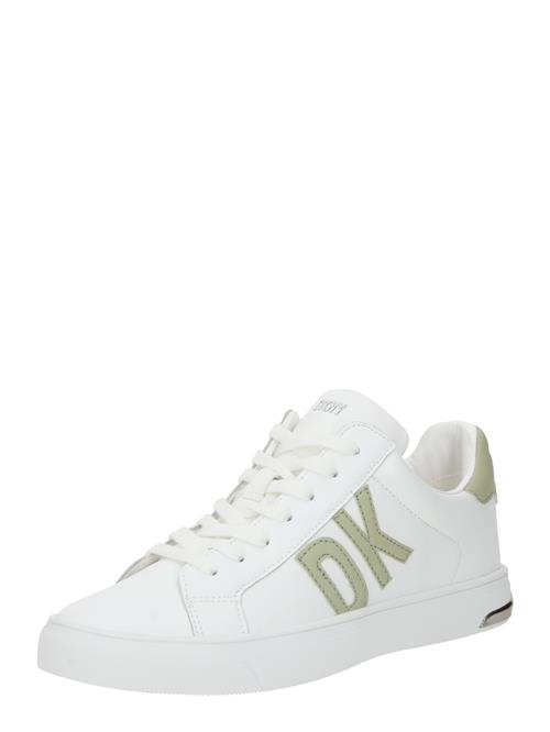 Se DKNY Sneaker low 'Abeni'  lysegrøn / hvid ved About You