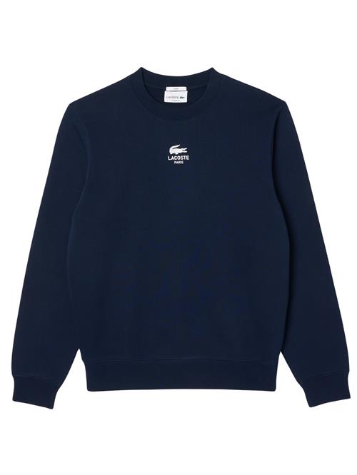 LACOSTE Sweatshirt  blå / hvid