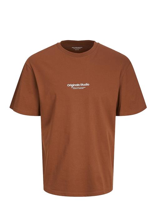 Jack & Jones Jorvesterbro Tee Ss Crew Neck Jack & J S Brown