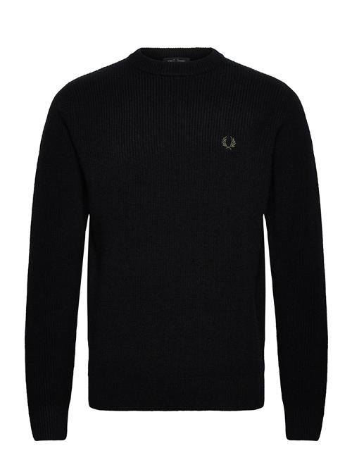 Lambswool Jumper Fred Perry Black