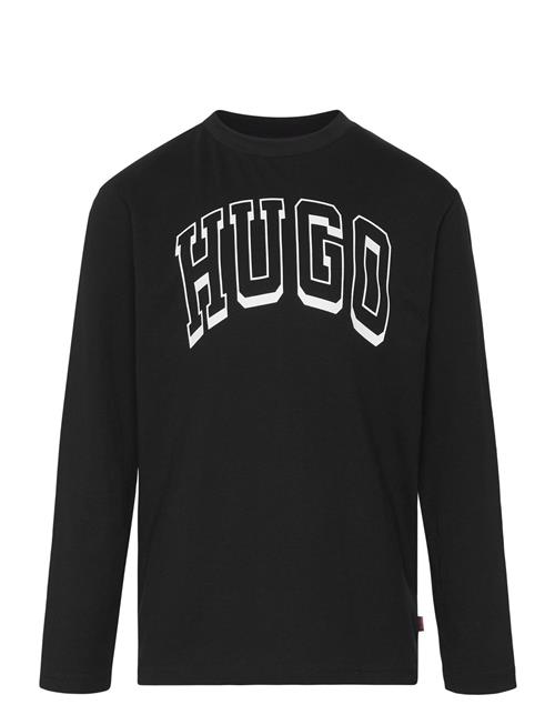 Long Sleeve T-Shirt Hugo Kids Black