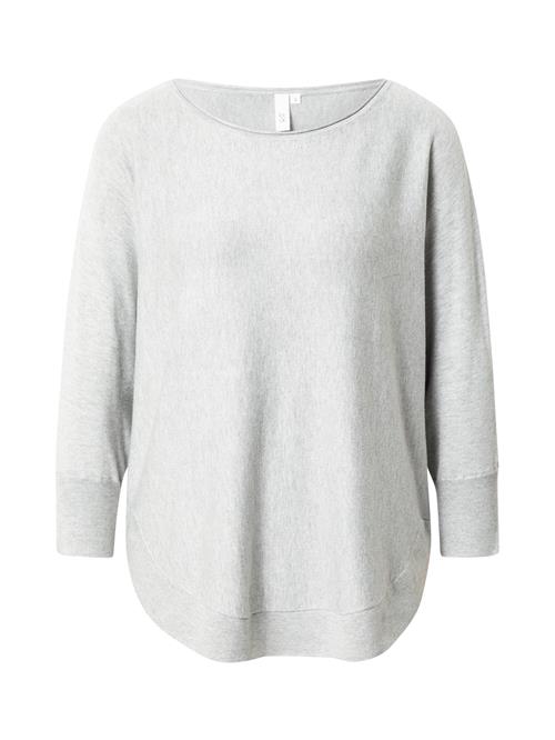 QS Pullover  grå-meleret