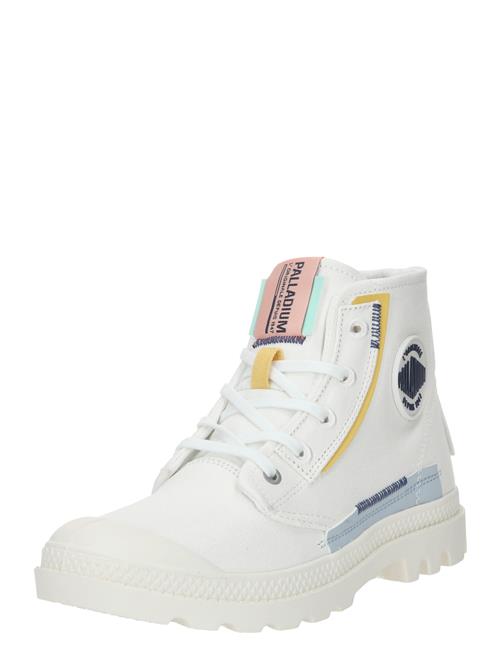 Palladium Sneaker high 'Pampa'  lyseblå / gul / gammelrosa / hvid