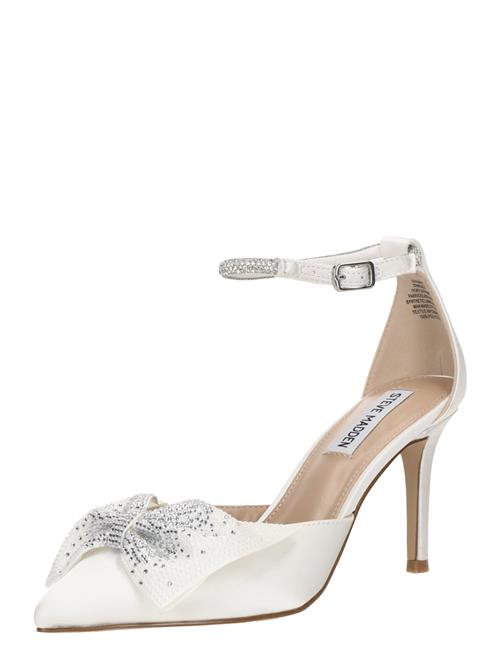 STEVE MADDEN Pumps 'Lilyann'  sølv / hvid