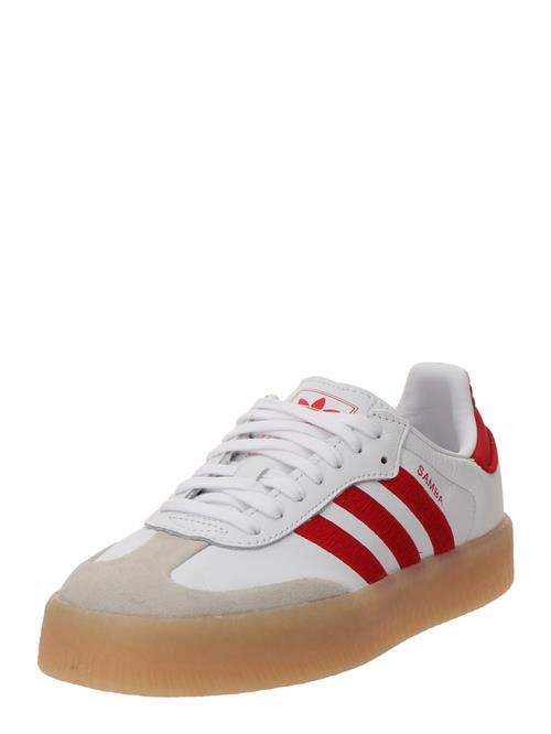 Se ADIDAS ORIGINALS Sneaker low 'Sambae'  beige / rød / hvid ved About You