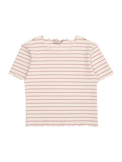 KIDS ONLY Bluser & t-shirts 'KOGANITS'  pink / uldhvid