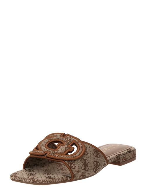 GUESS Pantoletter 'Tarishae'  mørkebeige / brun