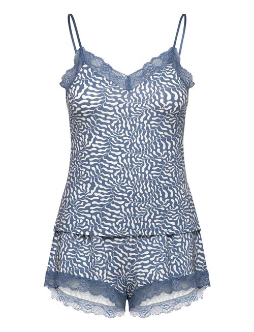 Pj Cami Short Viscose Matisse Hunkemöller Blue