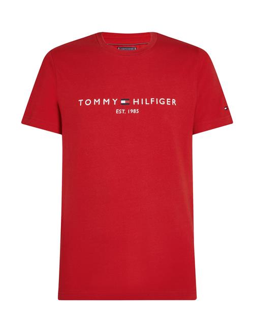 Tommy Logo Tee Tommy Hilfiger Red